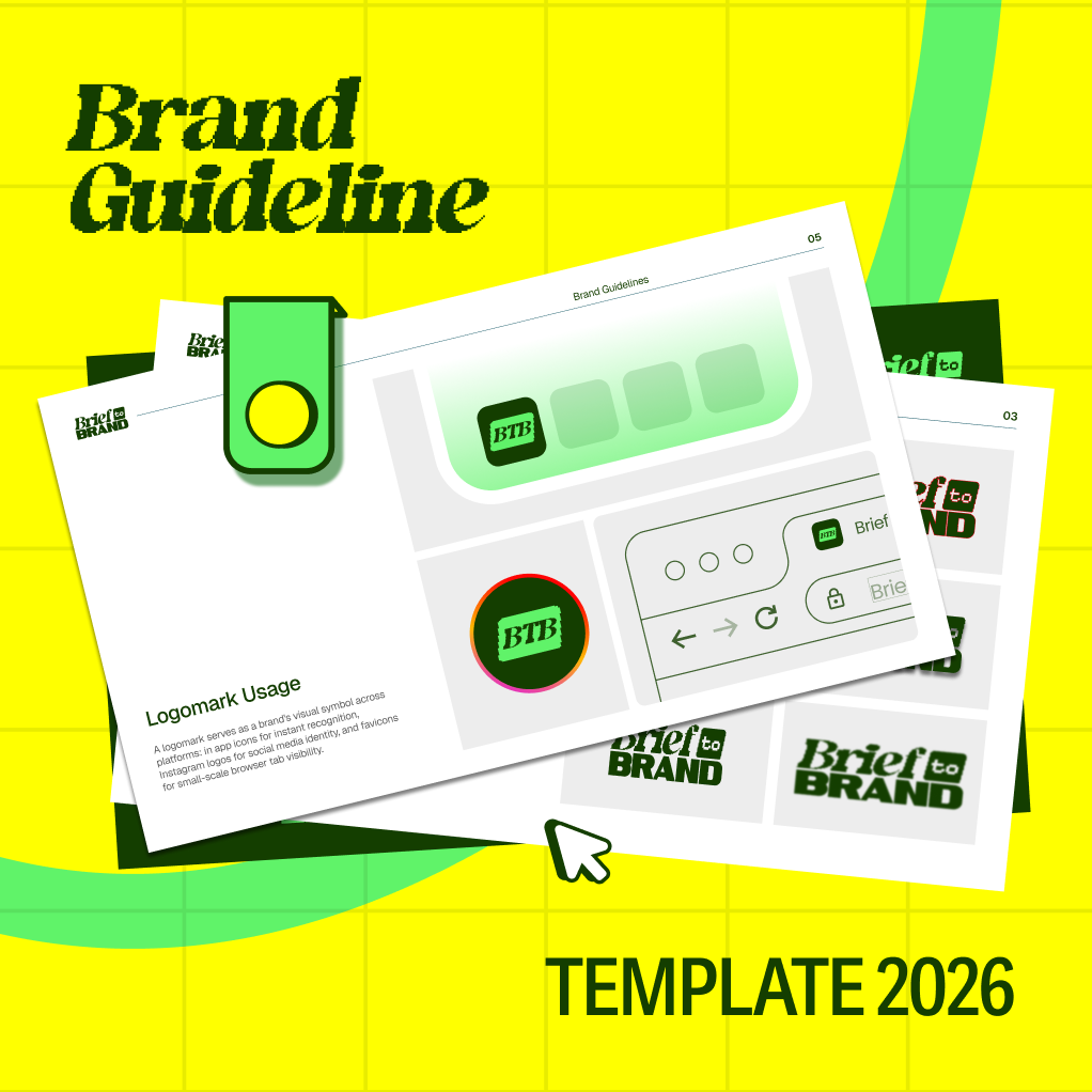 Brand Guideline Template 2026 by Ajeeb Studio