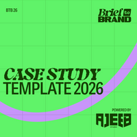 Case Study Template by Ajeeb Studio